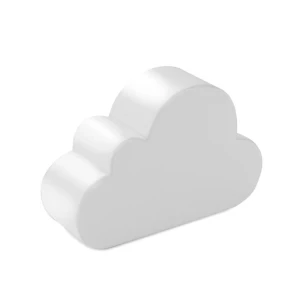 Antistresinis debesėlis - CLOUDY - baltas