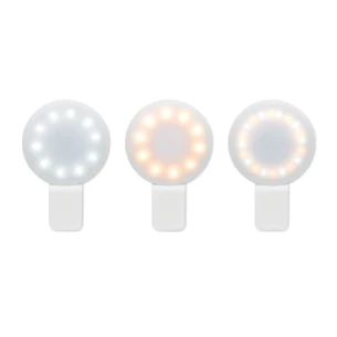 LED asmenukių lemputė su spaustuku - PINNY- balta