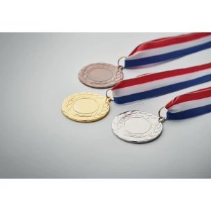 5 cm skersmens nugalėtojo medalis - auksinis
