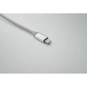 Kabel ładujący 4 w 1 typu C - BLUE - Srebrny