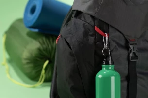 TREKO aliuminio butelis 500 ml - žalias