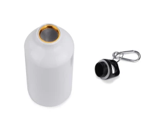 TREKO aliuminio butelis 500 ml - Baltas