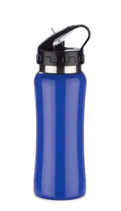 PATRO plieninis bidonas 600 ml - mėlynas