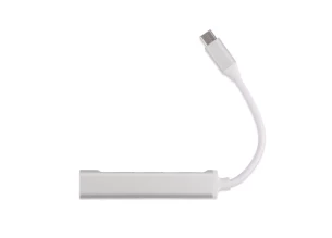 USB šakotuvas - ROSKO - Sidabrinis