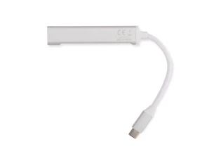USB šakotuvas - ROSKO - Sidabrinis