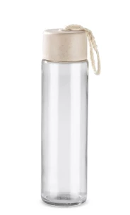 SKINNY stiklinis buteliukas 350 ml - Natūralus