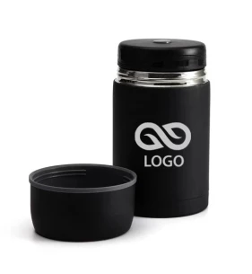 800 ml termovakuuminis indas - Juodas