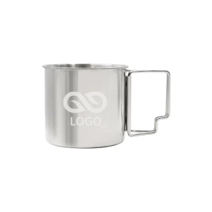 Pokhara kelioninis puodelis 350 ml - Sidabrinis