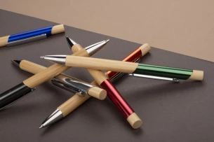 BALIS bambuko rašiklis - mėlynas