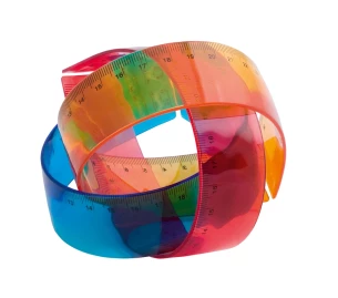 Lanksti liniuotė - oranžinė