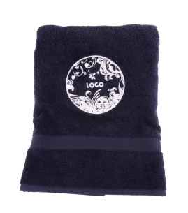 Rankšluostis 50 x 100 cm - tamsiai mėlynas