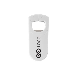 Plastikinė atidarymo rankena - balta