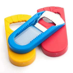 Plastikinė atidarymo rankena - balta