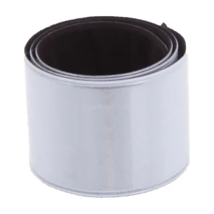 Šviesą atspindinti apyrankė - Sidabrinė