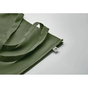 BENTE COLOUR ekologiškos medvilnės krepšys - Žalias