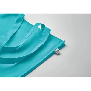 BENTE COLOUR ekologiškos medvilnės krepšys - Turkio spalvos