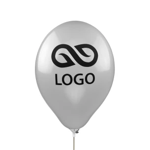 30 cm balionas - pilkas