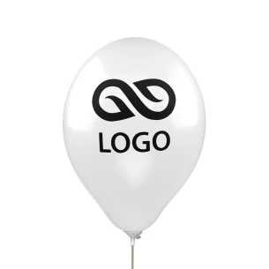 30 cm balionas - baltas