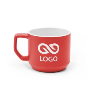 Mino puodelis - Raudonas