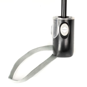 LEEDS sulankstomas skėtis, automatinis - bordo spalvos