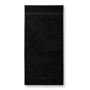Rankšluostis 70 x 140 cm - juodas