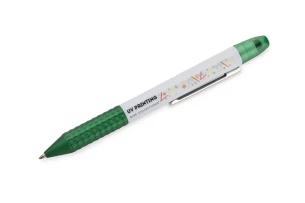 Rašiklis su žymekliu „FLUO“ – žalias