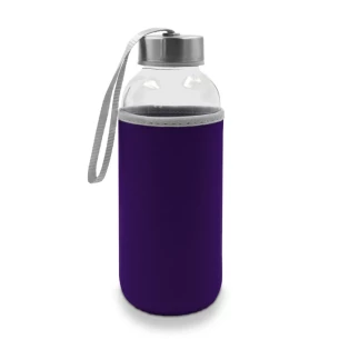 420 ml stiklinis butelis „Bob“ – violetinis