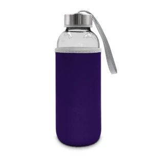 420 ml stiklinis butelis „Bob“ – violetinis