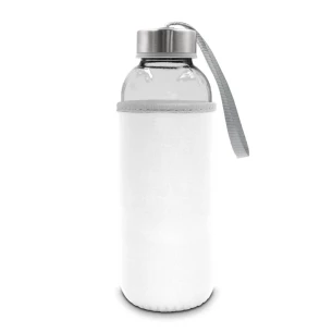 420 ml stiklinis butelis „Bob“ – baltas