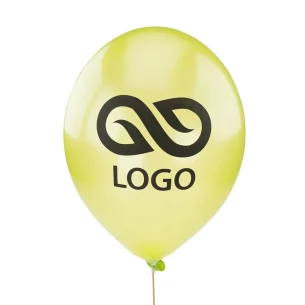 Metalizuotas 30 cm balionas - Auksinis