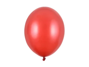 Metalizuotas 30 cm balionas - Raudonas