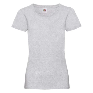 FOTL Lady-Fit ValueWeight marškinėliai - Pilka