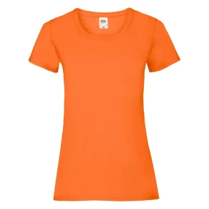 FOTL Lady-Fit ValueWeight marškinėliai - oranžiniai