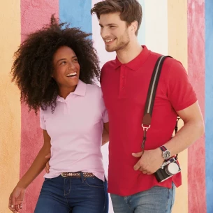 Fruit Of The Loom premium polo marškinėliai - Laimo žalia