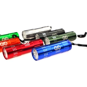 Led žibintuvėlis - žalias