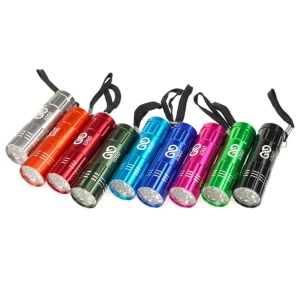 Led žibintuvėlis - žalias