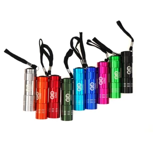 Led žibintuvėlis - žalias