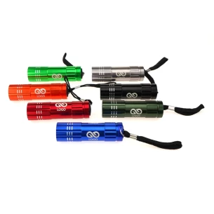 Led žibintuvėlis - žalias