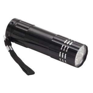 Led žibintuvėlis - Juodas