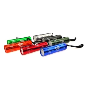 Led žibintuvėlis - Juodas