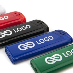 Pjezo žiebtuvėlis - Geltonas